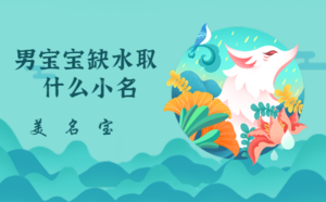 男寶寶缺水取什么小名